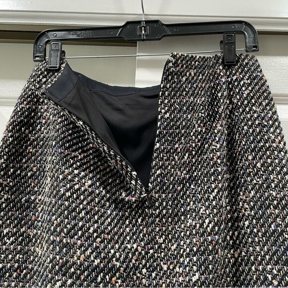 Talbots Tweed Multicolor Pencil Skirt Size 2 - Picture 6 of 15